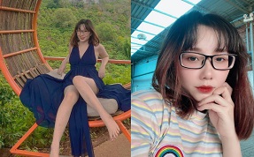 Em Gái Đeo Kính Ngây Thơ Làm Tình Với Bạn Trai Ngay Trên Sàn Nhà