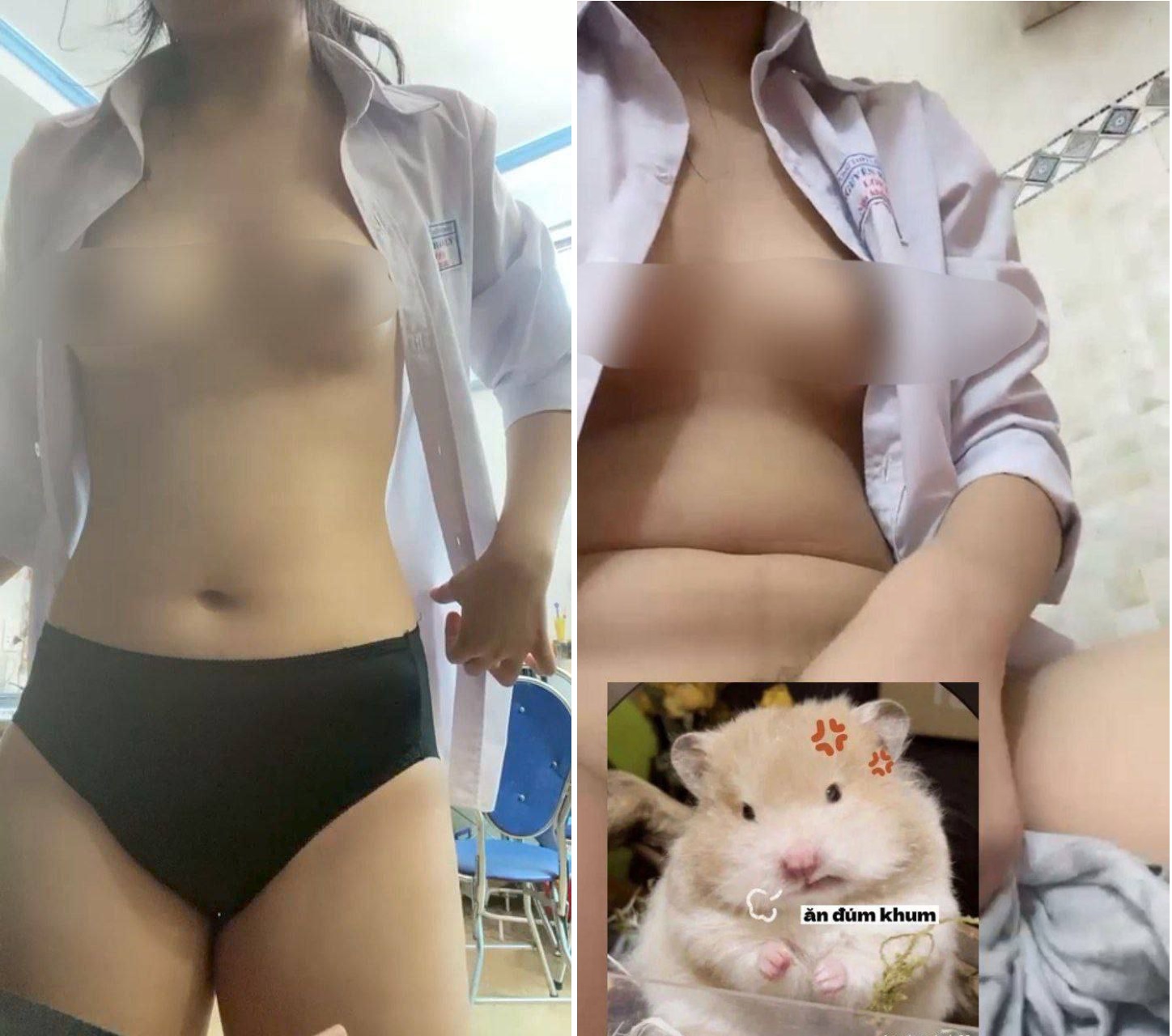 Nữ sinh thích vén quần một bên rồi đòi chịch cho sướng mê