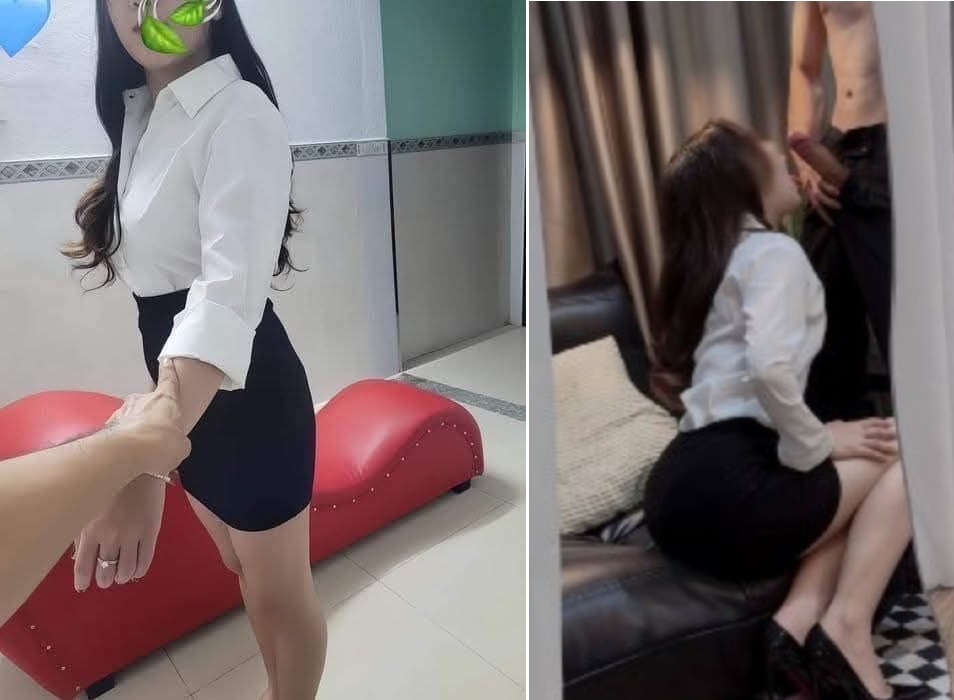 Nữ Thư Ký OL Suit Quyến Rũ Cám Dỗ Sếp